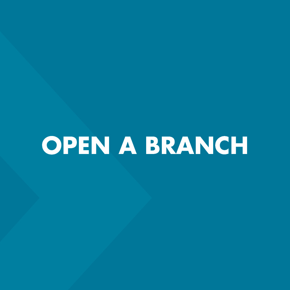 Branch opening box graphic